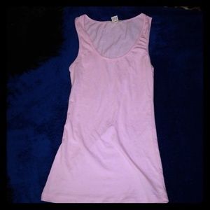 🔴5/ $15🔴 Light pink longline tank